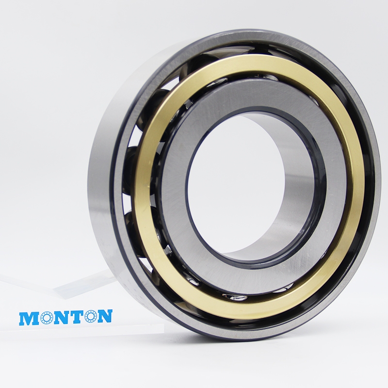 7317BECBM Angular contact ball bearings 