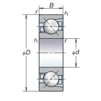 Angular Contact Ball Bearings for Compressor