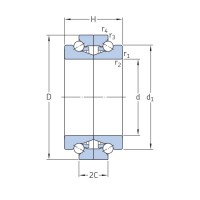 Double Direction Angular Contact Thrust Ball Bearing