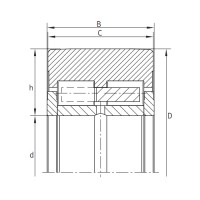 Back-up Rollers for multi-roll cold rolling mills