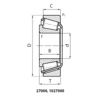 Single-row Tapered Roller Bearing