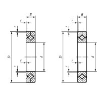 CRBC Full Complement Crossed Roller Bearings