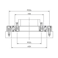 RU Crossed roller bearing