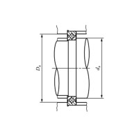 CRBS Slim Type Crossed Roller Bearings