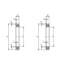 CRBS Slim Type Crossed Roller Bearings