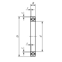 CRBS Slim Type Crossed Roller Bearings