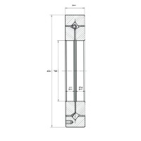 XRJR Series Tapered Crossed Roller Bearings