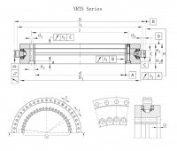 YRTS Series Rotary Table Bearing