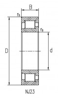 Full Complement Cylindrical Roller Bearing