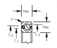 Metric Series Angular Contact Ball Bearing