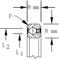 Metric Series Deep Groove Ball Bearing