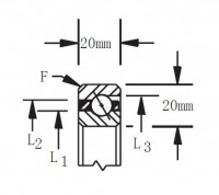 Metric Series Angular Contact Ball Bearing