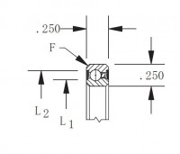 Sealed Type Deep Groove Ball Bearing